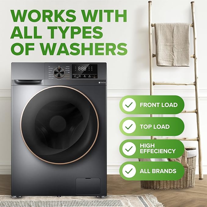 Washing Machine Cleaner + Dishwasher Cleaner Bundle - Heavy Duty Appliance Deep Cleaning, Descaling and Deodorizing-Ruum Studio Home