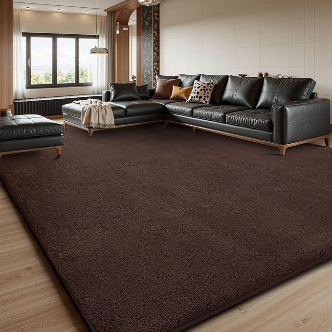 Sour Lemon 8x10 Area Rugs for Living Room, Soft Large Area Rug Fluffy Rugs for Bedroom，Machine Washable Area Rug Non Slip Carpet Rug for Living Room Playroom Kids Room Home Decor-Ruum Studio Home