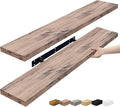 Sorbus Floating Shelves for Wall - 35 Inch Long Bathroom Shelves, Wall Decor for Bedroom, Kitchen, Living Room & Book Storage - Mounted Floating Shelf with Invisible Brackets (Mahogany, 2 Pack)-Ruum Studio Home