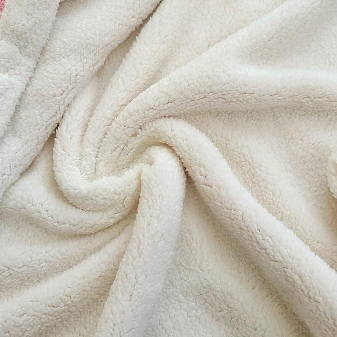 UKELER Sherpa Bed Blanket 80 × 90 inch, Ultra Soft Queen Size Throw Blanket for All Season, Cozy Plush Arch Fleece Blankets for Bedroom Living Room Dorm Hostel Sofa Camping, Grey-Ruum Studio Home