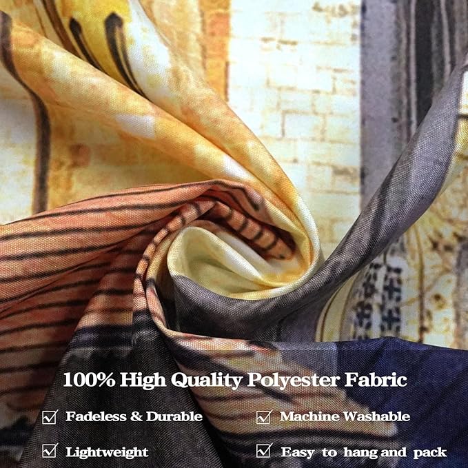 AMM Western Wall Tapestry Jerusalem Old City Church Tapestry for Bedroom Aesthetic Mediterranean Landscape Tapestries Wall Hanging for Living Room Dorm Office 80 x 60 Inch-Ruum Studio Home