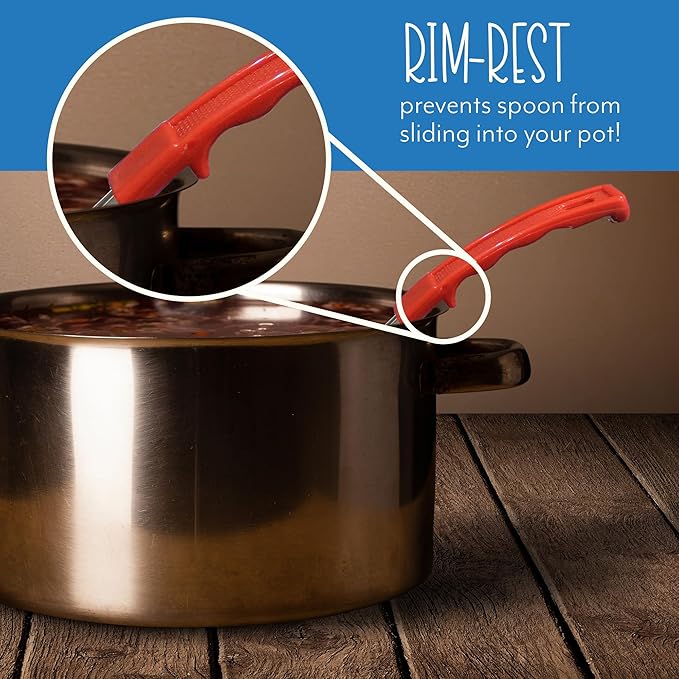 Darware Portion Control Serving Spoons (6-Piece Ladle Set); w 1/4 Cup, 1/2 Cup, 3/4 Cup & 1 Cup (2, 4, 6, 8 oz) & 1/2 & 1 Cup Utensils/Spoodles-Ruum Studio Home