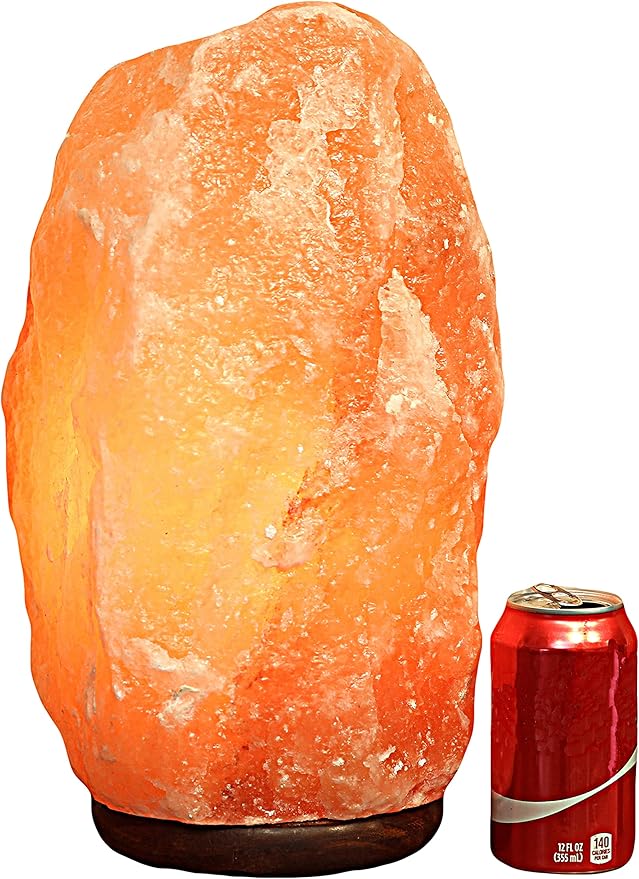 Giant Natural Himalayan Crystal Rock Salt Lamp 35~45 lbs-Ruum Studio Home