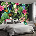 Floral Wall murals Peel and Stick Flowers Wallpaper for Bedroom Living Room - 96"x137"-Ruum Studio Home