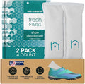 Shoe Deodorizer with Zeolites 2-Pack - Odor Eliminator, Air Freshener, Smell Absorber, Sneakers, Gym Bags, Soccer Cleats, Closets, Pet Area, Reusable - Shoe Deodorant-Ruum Studio Home