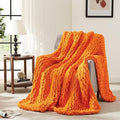 L'AGRATY Chunky Knit Blanket Throw - Soft Chenille Yarn Throw Blanket 60x80: Handmade Thick Cable Knit Crochet Blanket - Large Knit Blanket Chunky Rope Knot Throw Blanket for Couch Sofa Bed Home Decor-Ruum Studio Home