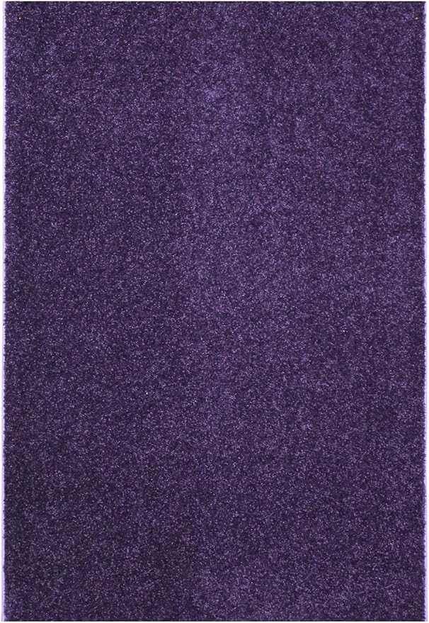 KOECKRITZ Soft and Colorful Kids Classroom Area Rugs (Passes Flammability Pill Test) Many Sizes and Bright Colors to Select from (8' x 10', Eggplant)-Ruum Studio Home