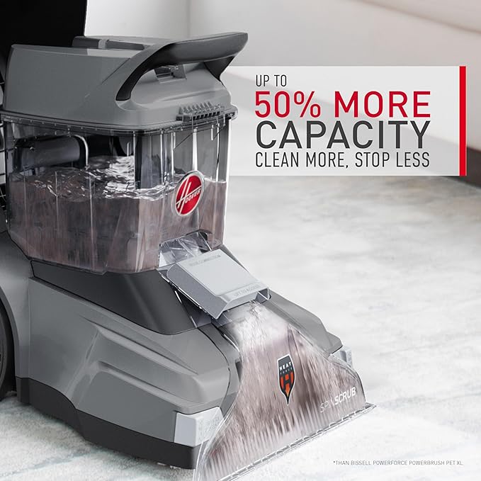 Hoover PowerScrub XL Pet Carpet Cleaner Machine for Carpet and Upholstery, Deep Cleaning Shampooer Machine with Multi-Purpose Tools, Powerful Suction, Pair with Hoover Cleaner Solution-Ruum Studio Home