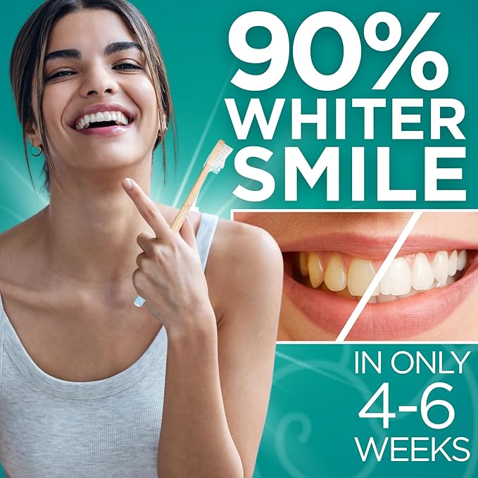 Wellnesse Whitening Hydroxyapatite Toothpaste with Xylitol, Natural Fluoride-Free Teeth Whitening Toothpaste for Adults, Strengthens Enamel, Supports Gum Health, Fresh Mint Flavor, 4 oz (Pack of 1)-Ruum Studio Home