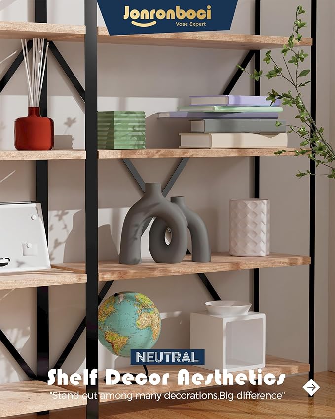 Hug Donut Decorative Vase Set - Dark Gray Modern Minimalism Industrial Style Vases Home Decor, Matte Ceramic Decorations for Living Room Shelf, Bookshelf Mantle Entryway Table or Console Décor(Gray)-Ruum Studio Home