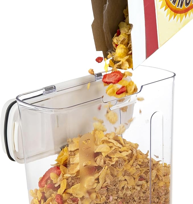 ProKeeper Cereal Storage Container, 3-Quart, Airtight Seal, Dishwasher Safe, BPA-Free Plastic-Ruum Studio Home