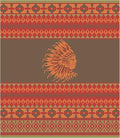 Beacon Blankets Southwestern Chief Henry Native American Design Throw - 90" x 90" Blanket Only - Premium Plush Blanket Can be Used for Queen or King Size Bed-Ruum Studio Home