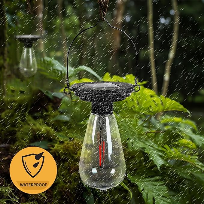 Replacement Solar Light Parts-Solar Lanterns Outdoor Waterproof Two Sizes for Versatile Switching 2 Pack They Can Serve As Accessories Or Stand Alone As Lanterns-Ruum Studio Home