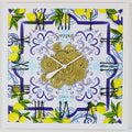 The Gears Clock Wall Clock Italy Collection with Moving Gears (Sorrento, 36 inch Square)-Ruum Studio Home