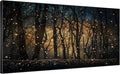 SIGNWIN 36"x72" Extra Large Framed Wall Art Magical Firefly Night Forest, Enchanted Woodland Scene for Home Living Room Bedroom Decor (Frame Assembly Required)-Ruum Studio Home