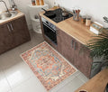 Keen Home Design 2x3 Rug - Machine Washable Entry Rug with Non-Slip Backing, Ideal for Enteryway, Kitchen, Bathroom, Laundry Room - Vintage, Easy Clean, Durable, Low Pile Rug - (2' x 3')-Ruum Studio Home