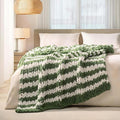 L'AGRATY Chunky Knit Blanket Throw: 60''x80'' Chenille Chunky Knitted Throw Blankets for Twin Bed Couch - Handmade Thick Cable Knit Blanket - Large Crochet Rope Blankets for Home Decor-Ruum Studio Home