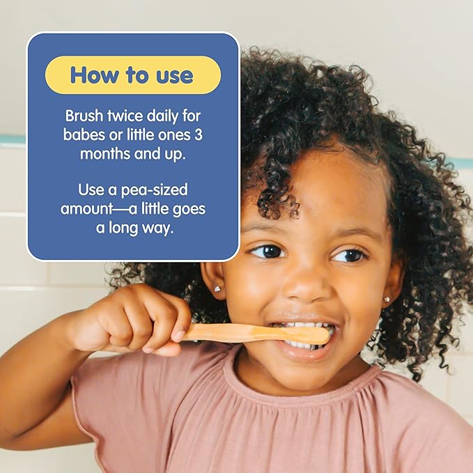 TUBBY TODD Fluoride Free Kids Toothpaste - Made with Xylitol - Safe Toothpaste for Baby, Toddler, Infant & Children - 4oz, 2 Pack - Watermelon Flavor-Ruum Studio Home