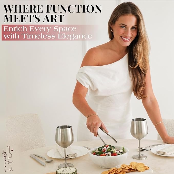 Gusto Nostro 8" Luxury White Marble Decorative Bowl for Coffee Table - Elegant Modern Fruit Bowl for Kitchen Counter - Heavy Stone Entryway Catch all for Keys, Jewelry, Potpourri Holder - Medium Size-Ruum Studio Home