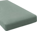 H.VERSAILTEX Super Stretch Individual Chaise Cover Sectional Couch Covers for L Shaped Sofa Both Left/Right Featuring Thick Jacquard Textured Twill Fabric (1 Piece Chaise Cover, Sage)-Ruum Studio Home