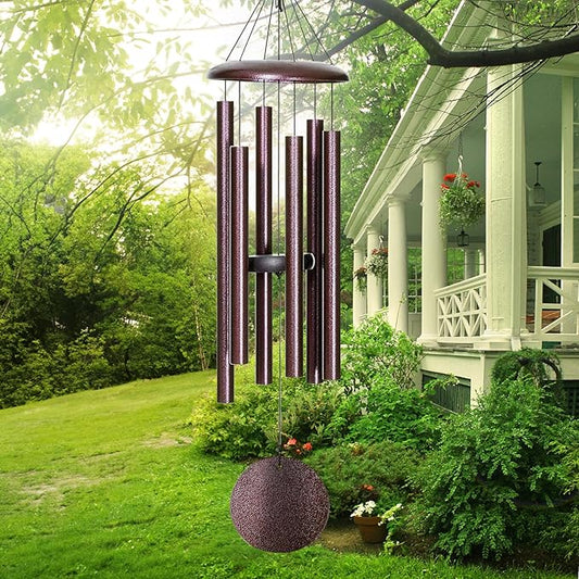 Wind Chimes for Outside Deep Tone, 38'' Large Memorial Wind Chimes Outdoor, Wind Chime Gifts for Garden Balcony Patio and Home Décor. Bronze-Ruum Studio Home