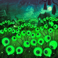 Solar Garden Lights Outdoor, Swaying Light Waterproof Solar Lights Outdoor for Yard Pathway Patio, Swaying Lawn Decor as Gardening Gifts for Women Holiday (Green, 4 Pack Halloween Decor)-Ruum Studio Home