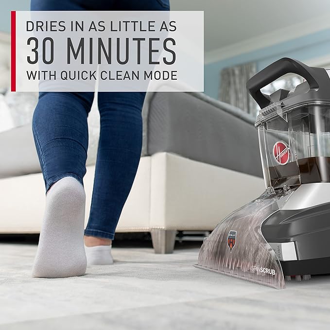 Hoover Powerscrub XL Pet Carpet Cleaner Machine, Upright Shampooer, FH68050, Black-Ruum Studio Home