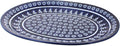 Blue Rose Polish Pottery Winter Nights Large Serving Platter-Ruum Studio Home