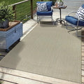 Keen Home Design Terrace Outdoor Area Rug - 4x6 Washable Indoor/Outdoor Rug for Patio, Kitchen, Balcony, Beach, Garden, Deck and Porch, Size: 3'10"x5'7"-Ruum Studio Home