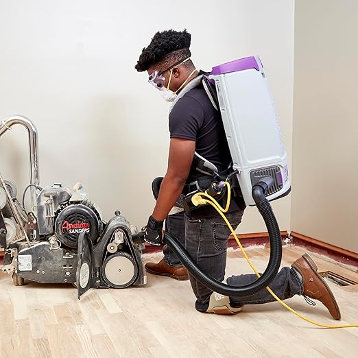 ProTeam GoFit 10 Commercial Backpack Vacuum with 107676 Blower Doors, 1.5 Inch Blower Tool and Hard Surface Tool w/Nylon & Horse Hair Blend Brush Tool Kit, Corded, 107800 + 107676, MegaVac Replacement-Ruum Studio Home