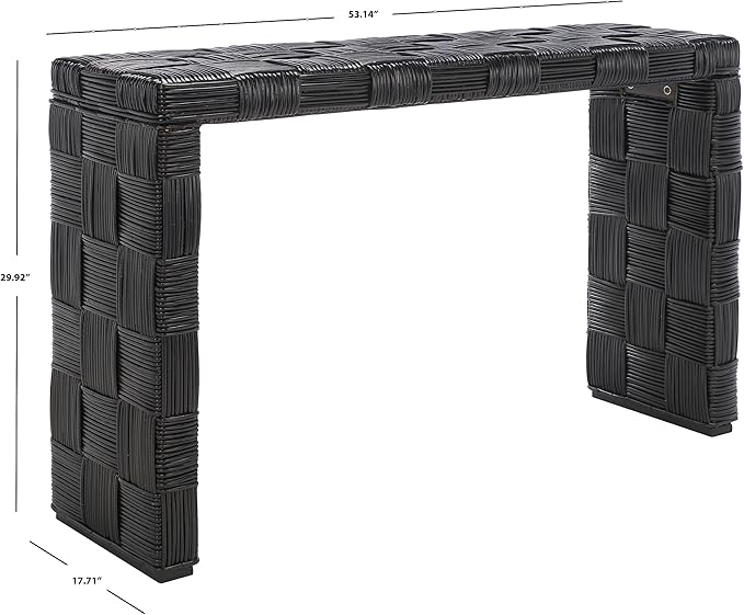 Safavieh Home Collection WIK6502 Console, Black-Ruum Studio Home