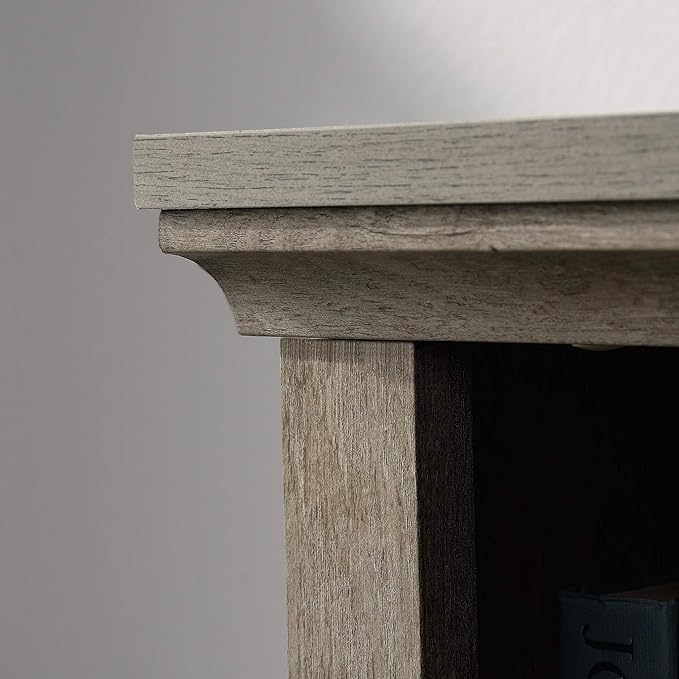 Sauder Miscellaneous Storage 3-Shelf Bookcase/ Book shelf, Mystic Oak finish-Ruum Studio Home