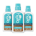 Hello Peace Out Plaque, Antigingivitis Alcohol Free Mouthwash, Natural Mint with Aloe Vera and Coconut Oil, Fluoride Free, Vegan, SLS Free and Gluten Free, 16 Ounce (Pack of 3)-Ruum Studio Home