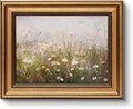 HUARCEY Gold Framed Vintage Wall Art for Living Room Wildflower Field Landscape Decor Aesthetic Mother Day Gift for Mom Oil Painting Flower Wall Print Floral Pictures Canvas Artwork Shelf Decor 8x10in-Ruum Studio Home