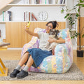 Recaceik Bean Bag Chair, Bean Bag Sofa Chair with Armrests Stuffed High-Density Foam, Lazy Sofa Comfy Chairs BeanBag Chair for Adults in Living Room,Bedroom Reading-Ruum Studio Home