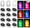 ZNYCYE Mason Jar Solar Lights for Outside, 12 Pack 30LED Fairy Firefly Lights Mason Jar Solar Lids Outdoor Waterproof String Lights with Hangers(NO Jars) for Patio Garden Yard Lawn Decor(6 Colors)-Ruum Studio Home