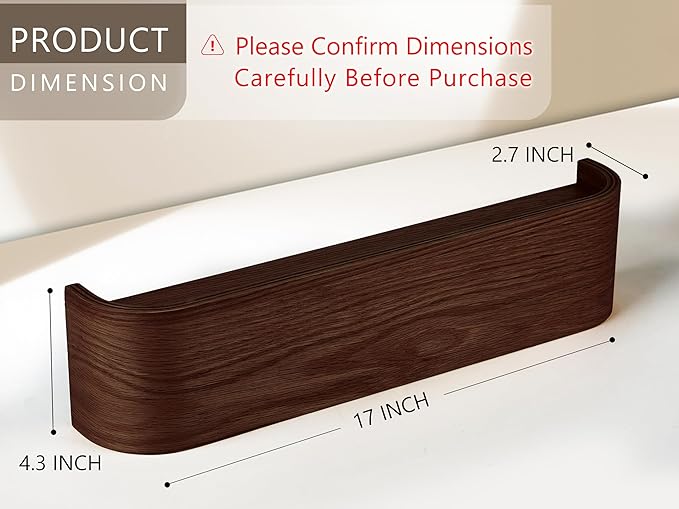 OLEEK Wall Coat Rack - Wall Shelf with Hooks - entryway Hooks - entryway Shelf - Modern Coat Rack - Wooden Coat Rack Wall Mount for Home Decor - Wooden Mount for Home Decor - Jacket Hanger-Ruum Studio Home