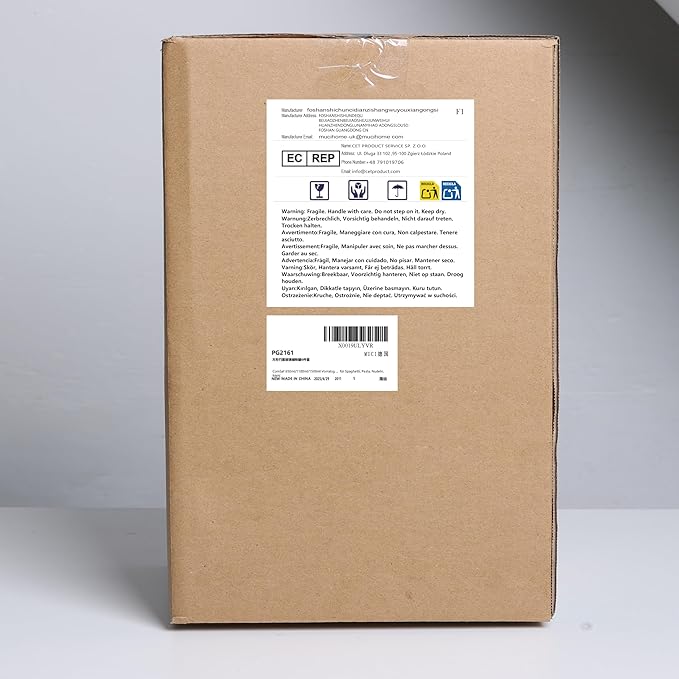 ComSaf Airtight Glass Storage Canister with Lids (0.7Qt/1.2Qt/1.6Qt) Set of 6, Food Storage Container Kitchen Pantry Storage Jar, Glass Jars for Flour Cereal Sugar Tea Coffee Beans Snacks, Square-Ruum Studio Home