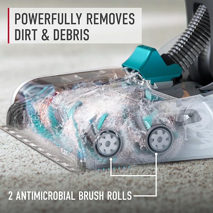 Hoover Smartwash Automatic Carpet Cleaner Machine, FH52000, Turquoise-Ruum Studio Home