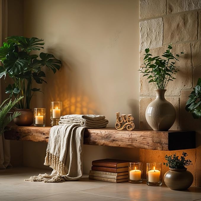 Decozen Gifts for Mom - Wooden Love Letters Sculpture - Mother's Day Birthday Gifts, Home, Office, Living Room, Shelf, Fireplace, Farmhouse, Tabletop, Boho and Mantle Decor - Mothers Day Decorations-Ruum Studio Home