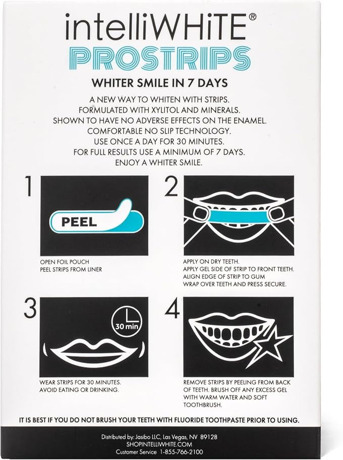 Prostrips - 12 Shades Whiter Teeth - 28 Enamel Safe REMINERALIZING Gentle Strips – 97% no Sensitivity-Ruum Studio Home