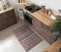 Keen Home Design 2x3 Rug - Machine Washable Entry Rug with Non-Slip Backing, Ideal for Enteryway, Kitchen, Bathroom, Laundry Room - Vintage, Easy Clean, Durable, Low Pile Rug - (2' x 3')-Ruum Studio Home