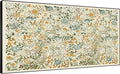 SIGNWIN 24"x46" Extra Large Framed Wall Art Vintage Botanical Floral with Golden and Teal Leaves, Elegant Nature Illustration for Home Living Room Bedroom Decor (Frame Assembly Required)-Ruum Studio Home