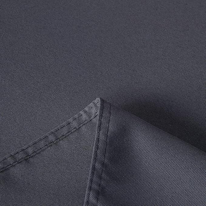 sancua Rectangle Tablecloth - 70 x 120 Inch - Stain and Wrinkle Resistant Washable Polyester Table Cloth, Decorative Fabric Table Cover for Dining Tables, Buffet Parties and Camping, Grey-Ruum Studio Home