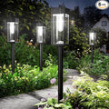 Solar Pathway Lights Outdoor,6 Pack Bright Solar Lights Outdoor,IP65 Waterproof Solar Garden Lights Solar Powered Landscape Lighting for Yard Patio Walkway Driveway Pathway (Cool White)-Ruum Studio Home