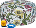 FUNHOME Inflatable Outdoor Ottoman with Air Pump,20"x9" Portable Patio Pouf,Water Resistant,Fade-Resistant,Round Blow Up Footrest Stools for Home Garden Camping Travel(Butterfly Flower)-Ruum Studio Home