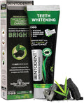 BENTODENT TOOTHPASTE Teeth Whitening Bentonite Clay & Activated Charcoal Toothpaste - Natural Teeth Whitening Toothpaste, No Fluoride & No SLS Vegan, 3.52 oz-Ruum Studio Home