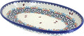 Blue Rose Polish Pottery Scarlett Oval Platter-Ruum Studio Home