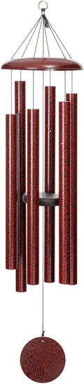 Corinthian Bells by Wind River - 50 inch Ruby Splash Wind Chime for Patio, Backyard, Garden, and Outdoor Decor (Aluminum Chime) Made in The USA-Ruum Studio Home