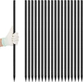 24 inches Straight Rebar Stakes 18-Pack Ground Stake Heavy Duty Metal Steel Spikes for Gardening, Concrete Forming and Camping Tent-Ruum Studio Home